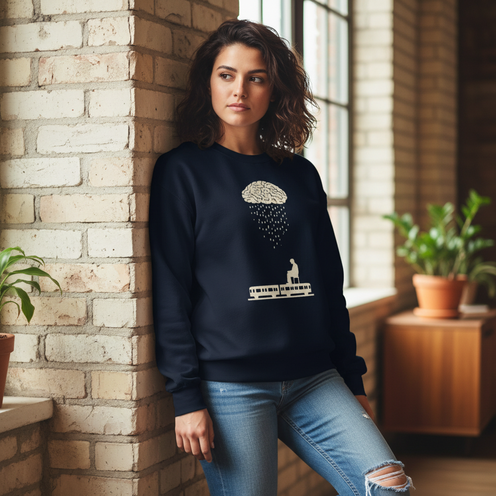 Train Brain Unisex Sweatshirt