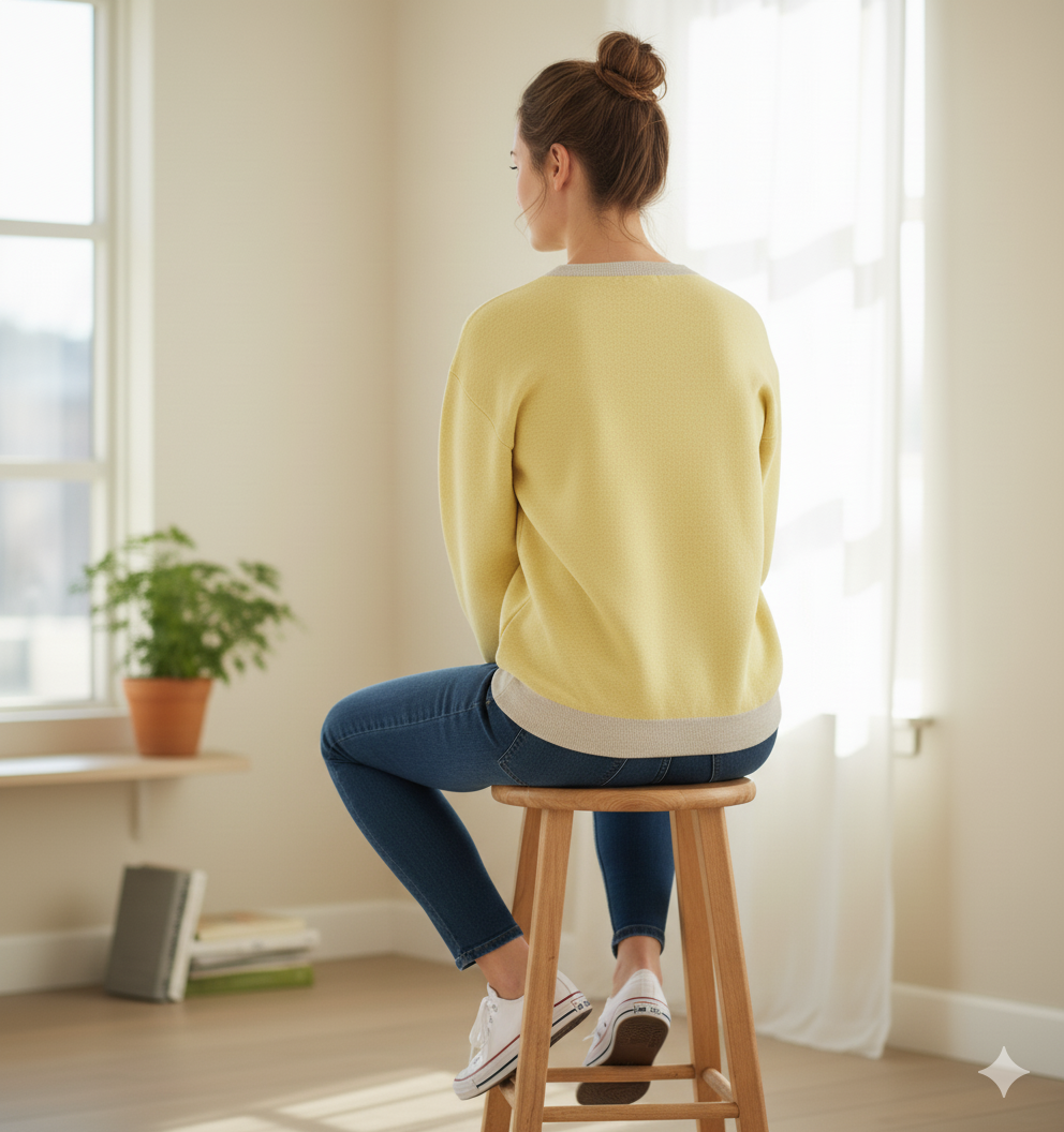 Canine Pop Knitted Crew Neck Sweater