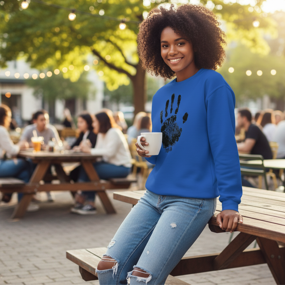Handprint Unisex Sweatshirt
