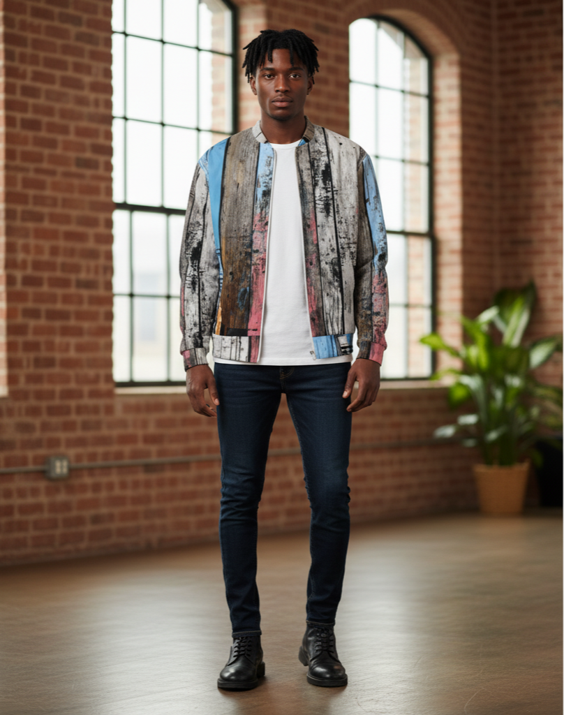 Metro Dip Unisex Bomber Jacket