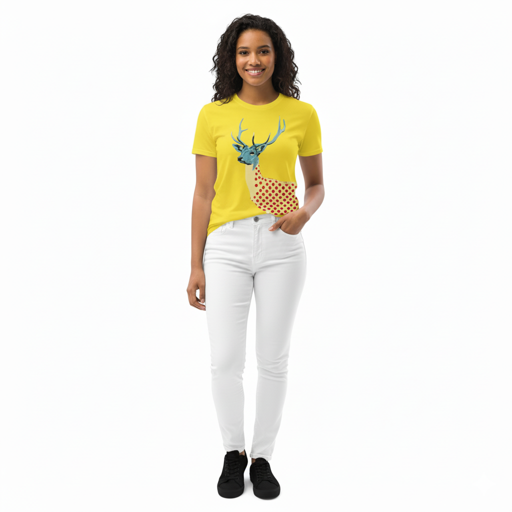 Polka Stag Women's T-Shirt