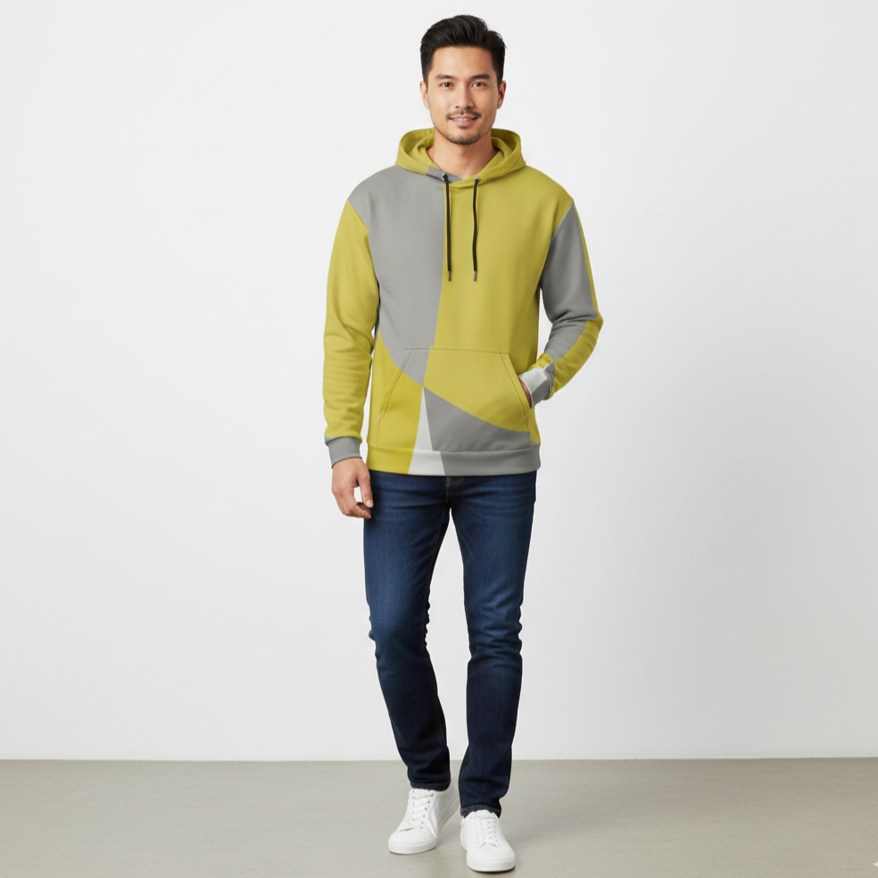Split Olive Unisex Hoodie