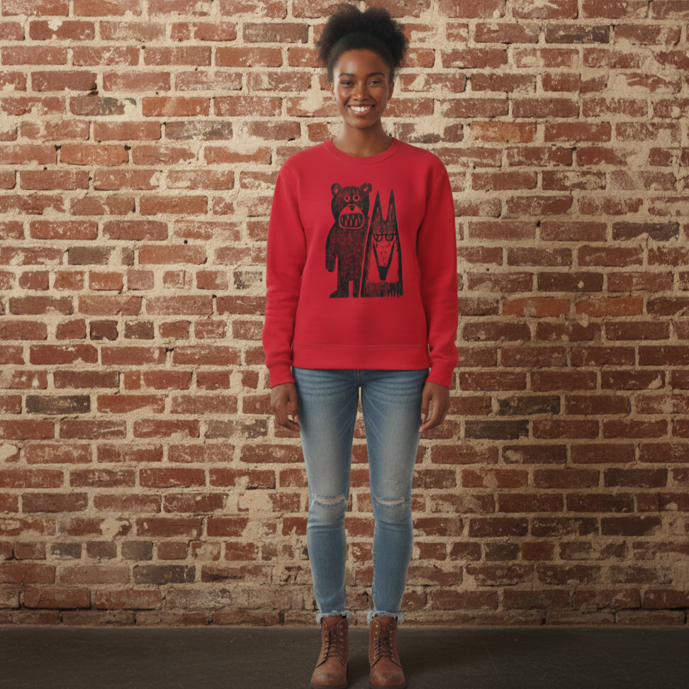 Bad Friends Unisex Sweatshirt