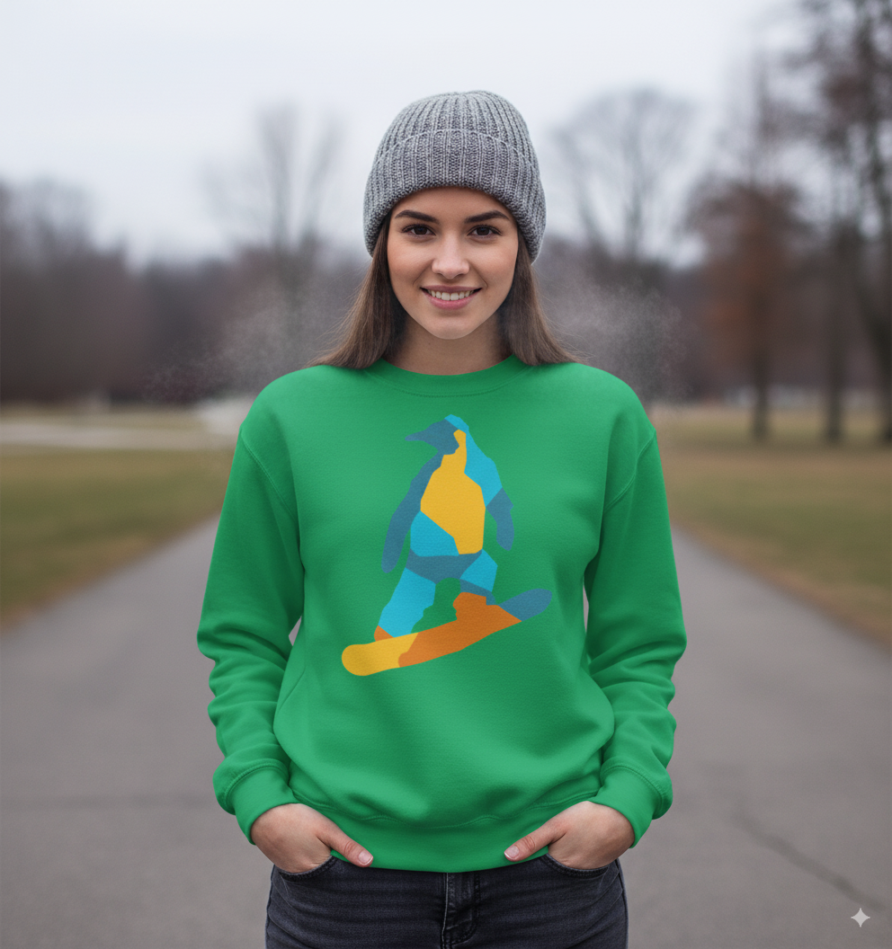 Drip Penguin Unisex Sweatshirt