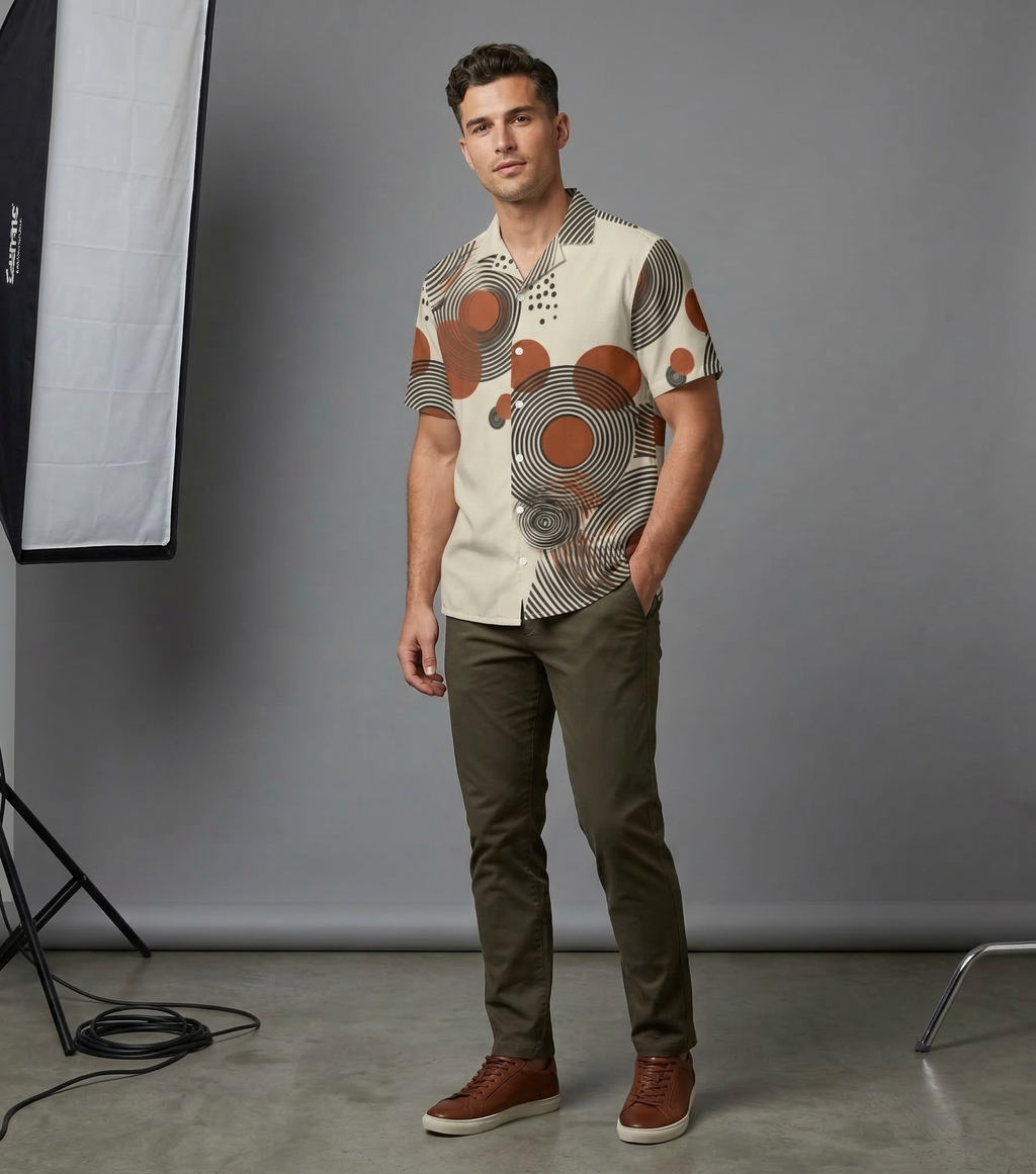 Orbit Unisex Button Shirt