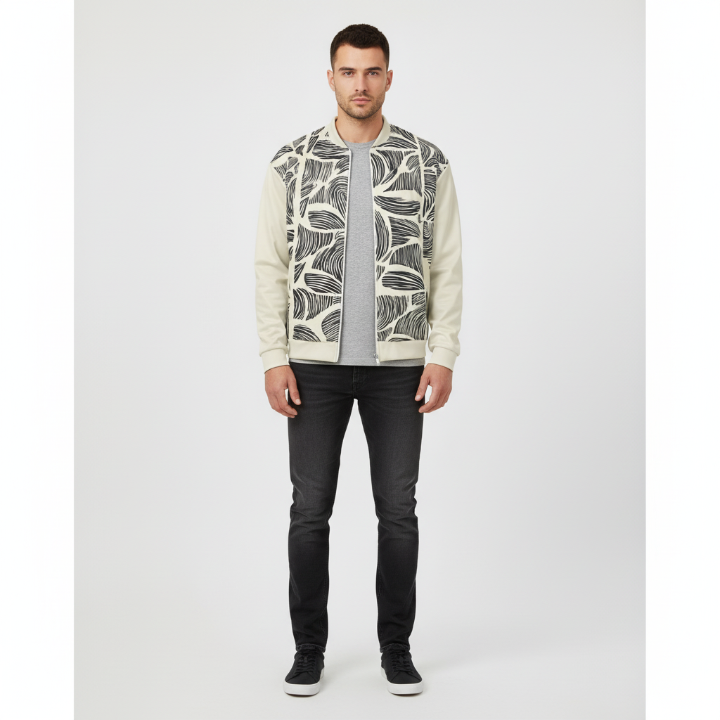Stone Cipher Unisex Bomber Jacket