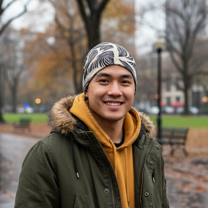 Stone Cipher All-Over Print Beanie