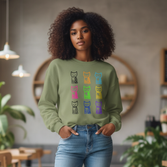 Nine Lives Unisex Sweatshirt