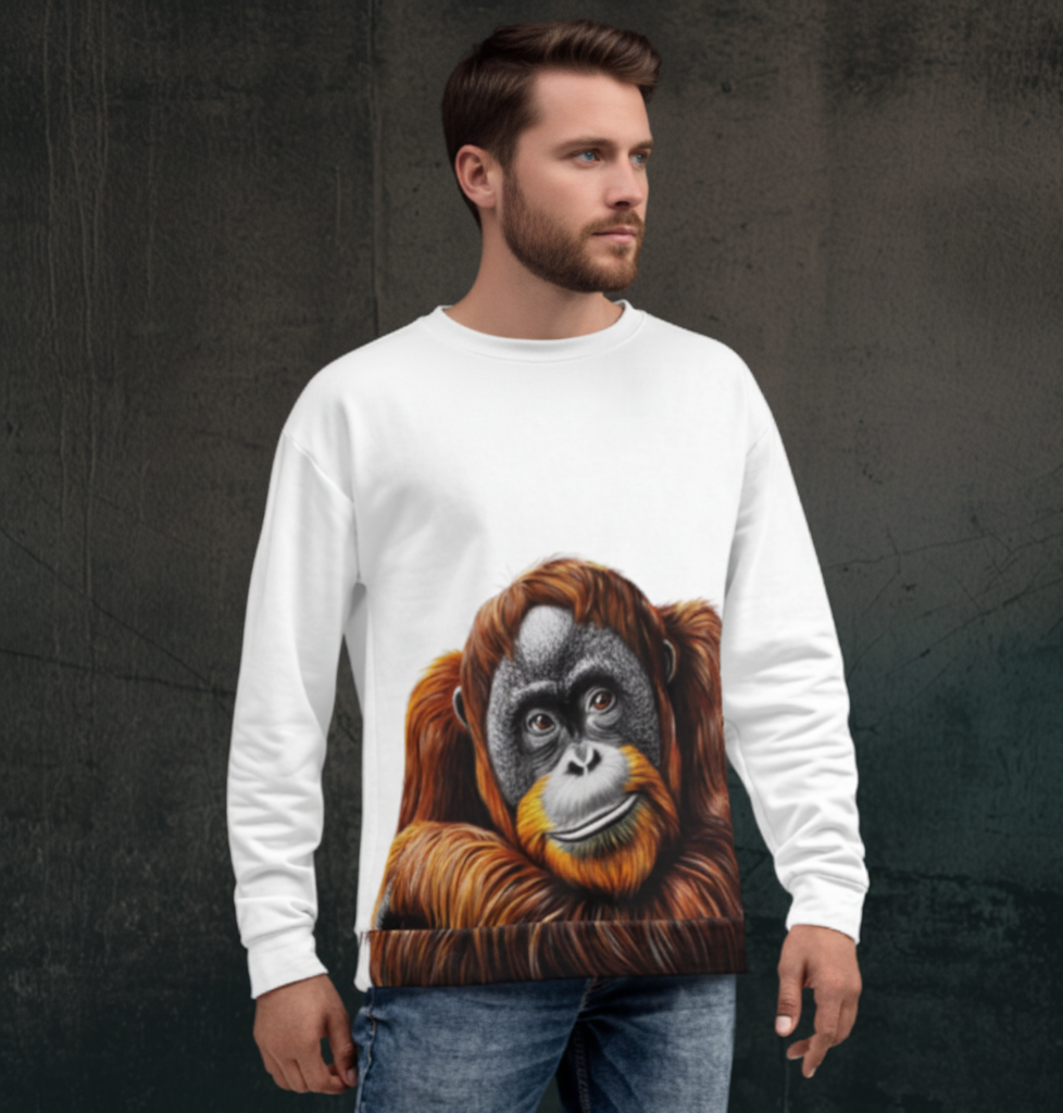 Orangutan Unisex Sweatshirt
