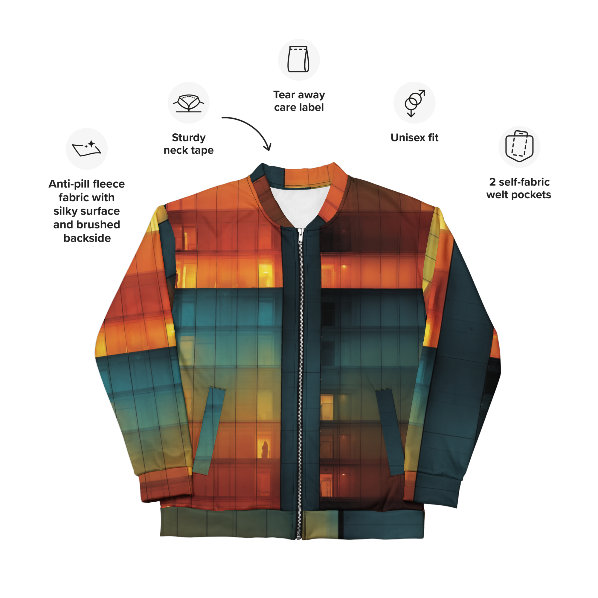 Levels Unisex Bomber Jacket