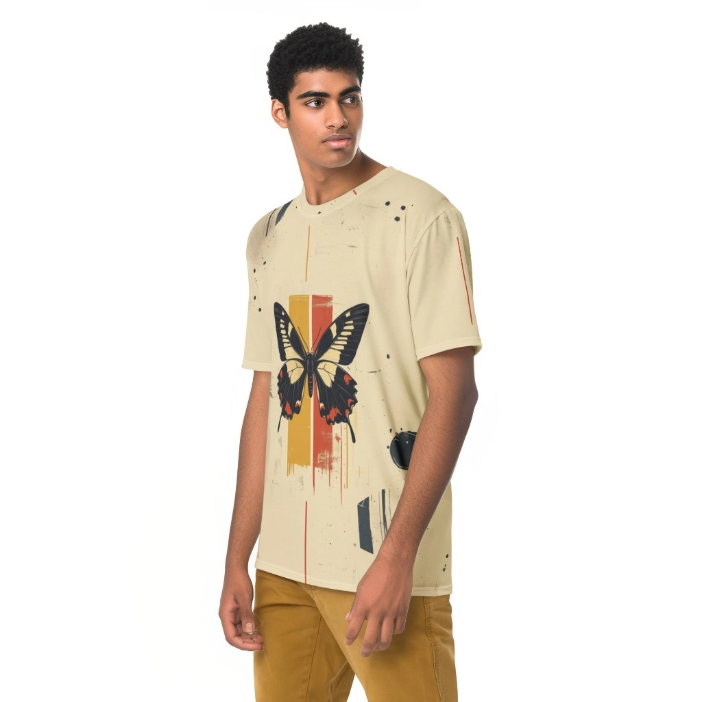 Butterfly Static Men's T-Shirt