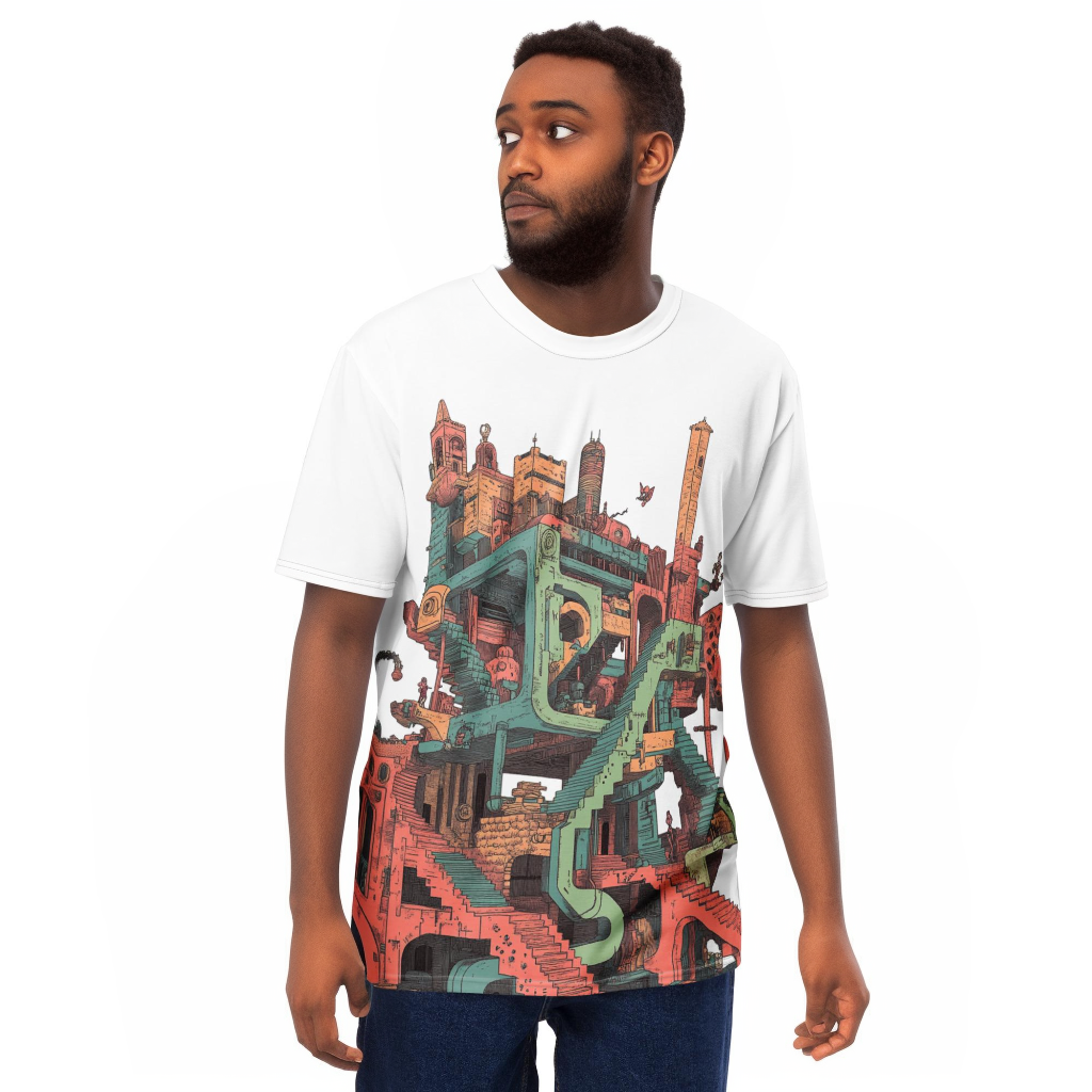 Escher's Playground Men's T-Shirt